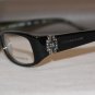 Brand New BCBGMaxazria Eyeglass Mod. Lucy W/ Stones! Col.Bla 51-16-135 &Case