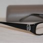 Brand New BCBGMaxazria Eyeglass Mod. Lucy W/ Stones! Col.Bla 51-16-135 &Case