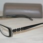 Brand New BCBG Maxazria Sasha 54-17 Black Eyeglasses: Mod. Sasha 54-17 & Case