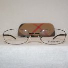 Brand New Burberry 8978 51-18 Gunmetal Eyeglasses: Mod. 8978 & Case