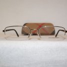 Brand New Burberry 1078 53-18 Gold Eyeglasses: Mod. 1078 & Case
