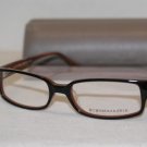 Brand New BCBGMaxazria Eyeglass Mod. Sergio Col. Black Horn 52-17-140 & Case