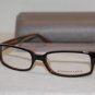 Brand New BCBGMaxazria Eyeglass Mod. Sergio Col. Black Horn 52-17-140 & Case