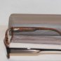 Brand New BCBGMaxazria Eyeglass Mod. Sergio Col. Black Horn 52-17-140 & Case