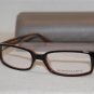 Brand New BCBGMaxazria Eyeglass Mod. Sergio Col. Black Horn 52-17-140 & Case