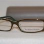 Brand New BCBGMaxazria Eyeglass Mod. Tessa Col. Olive Laminate 54-15 & Case