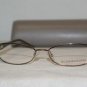 Brand New BCBG Maxazria 52-16 Shiny Brown Eyeglasses: Mod. Penelope 52-16 & Case