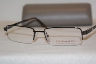 Brand New BCBGMaxazria Eyeglass Mod. Niccolo Col. Bro 54-18-140 & Case