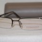 Brand New BCBGMaxazria Eyeglass Mod. Niccolo Col. Bro 54-18-140 & Case