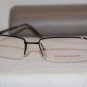 Brand New BCBGMaxazria Eyeglass Mod. Niccolo Col. Bro 54-18-140 & Case
