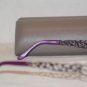 Brand New BCBGMaxazria Eyeglass Mod. Julissa Col. Plu 53-16-135 & Case