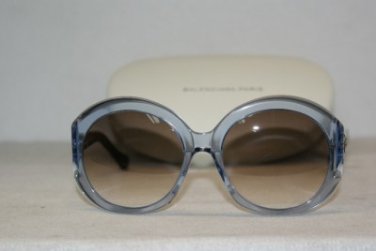 Brand New Balenciaga Light Blue 03P Sunglasses: Mod. 0123 (03P) 57-19 & Case