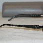 Brand New BCBG Maxazria 52-16 Shiny Black Eyeglasses: Mod. Penelope 52-16 & Case