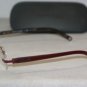 Brand New Anne Klein 9123 Burgundy Eyeglasses: Mod. AK 9123 (570) 51-17 & Case