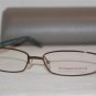 Brand New BCBGMaxazria Eyeglass Mod. Gianna Col. Brown 54-16-135 & Case