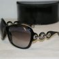 B. New Marc By Marc Jacobs 054 Shiny Black Sunglasses: Mod. 054/N (0D28) & Case