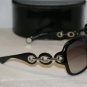 B. New Marc By Marc Jacobs 054 Shiny Black Sunglasses: Mod. 054/N (0D28) & Case