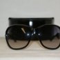 B. New Marc By Marc Jacobs 054 Shiny Black Sunglasses: Mod. 054/N (0D28) & Case