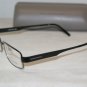 Brand New BCBG Maxazria 55-17 Gunmetal Eyeglasses: Mod. Ugo 55-17 & Case