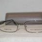 Brand New BCBG Maxazria 55-17 Gunmetal Eyeglasses: Mod. Ugo 55-17 & Case