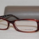 Brand New BCBGMaxazria Eyeglass W/ Stones! Mod. Lucy Col. WIN 53-16-140 & Case