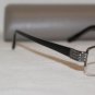 Brand New BCBGMaxazria Eyeglass Mod. Armando A  Col. Gunmetal  52-18-140 & Case