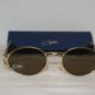 Brand New Cazal 285 Sunglasses: Mod. 285 (570)  Solid Brown Lenses & Case