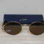 Brand New Cazal 285 Sunglasses: Mod. 285 (570) Solid Brown Lenses & Case