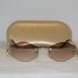 Brand New Caviar 6826 Gold Sunglasses: Mod. 6826 (72) 56-16 & Case