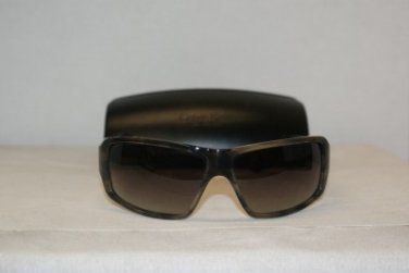 Brand New Calvin Klein 968 Dark Grey Horn Sunglasses: Mod. 968 & Case