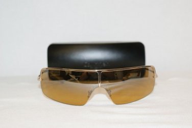 Brand New Calvin Klein 296 Gold Sunglasses: Mod. 296 & Case