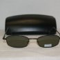 Brand New Calvin Klein 166 Black Sunglasses: Mod. 166 (590) & Case