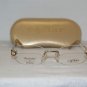 Brand New Caviar 4533 56-15 Gold Eyeglasses: Mod. 4533 & Case