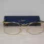 Brand New Cazal 266 Gold 55-20 Eyeglasses: Mod. 266 (481) & Case