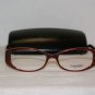 Brand New Calvin Klein Red 783 51-16 Eyeglasses: Mod. 783 (109) & Case