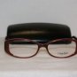 Brand New Calvin Klein Red 783 51-16 Eyeglasses: Mod. 783 (109) & Case