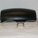 Brand New Calvin Klein 161 48-19 Dark Brown Eyeglasses: Mod. 161 (509) & Case