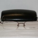 Brand New Calvin Klein 408 Burgundy 48-19 Eyeglasses: Mod. 408 (581) & Case