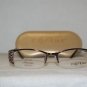 Brand New Caviar 1743 51-18 Shiny Brown Eyeglasses: Mod. 1743 (C16) 51-18 & Case