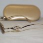 Brand New Caviar 1670 Silver & Gold Sunglasses: Mod. 1670 (C16) & Case