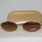 Brand New Caviar 1670 Silver & Gold Sunglasses: Mod. 1670 (C16) & Case