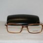 Brand New Calvin Klein Brown Horn 812 51-19 Eyeglasses: Mod. 812 (085) & Case