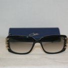 Brand New Cazal 8005 Black & Gold Sunglasses: Mod. 8005 (001) 57-16 & Case