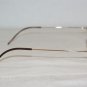 Brand New Calvin Klein 390 Gold 52-20 Eyeglasses: Mod. 390 (502) & Case
