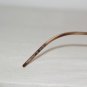 Brand New Calvin Klein 390 Gold 52-20 Eyeglasses: Mod. 390 (502) & Case