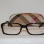 Brand New Burberry BE 2078 Tortoise 3002 Eyeglasses: Mod. 2078 54-17 & Case