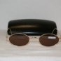 Brand New Calvin Klein Gold C5 Sunglasses: Mod. C5 & Case