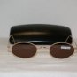 Brand New Calvin Klein Gold C5 Sunglasses: Mod. C5 & Case