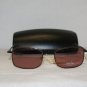Brand New Calvin Klein 167 Dark Burgundy Sunglasses: Mod. 167 (587P) & Case