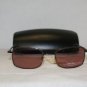 Brand New Calvin Klein 167 Dark Burgundy Sunglasses: Mod. 167 (587P) & Case